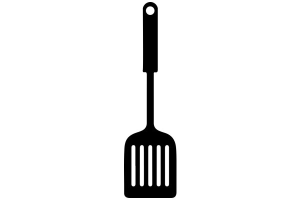 A Simple Icon of a Spatula