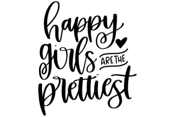 Happy Girls Are the Prettiest: A Heartfelt Affirmation