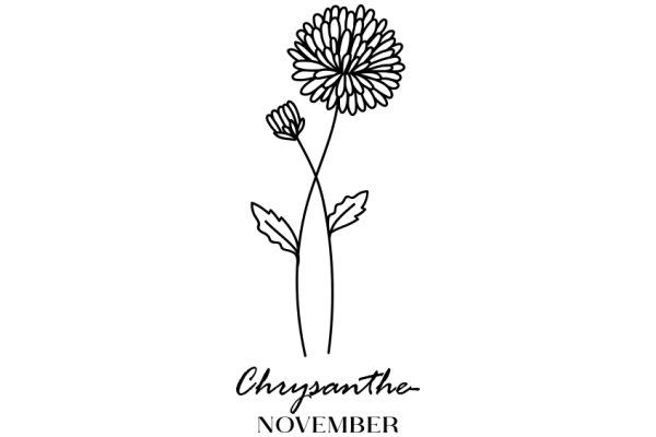 Chrysanthemum-November: A Symbolic Connection