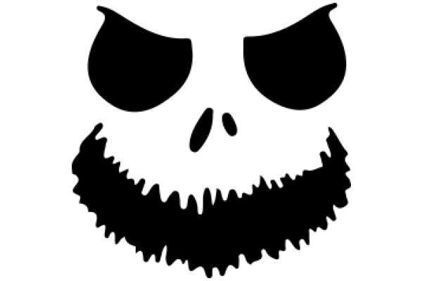 A Playful Take on a Classic Symbol: A Smiling Skull