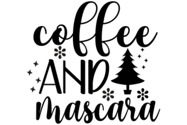 Coffee, Mascara, and the Festive Spirit: A Holiday-Themed Advertisement