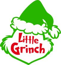 Little Grinch: A Festive Holiday Logo