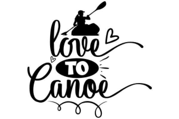 Love to Canoe: A Graphic Design Showcasing the Joy of Canoeing