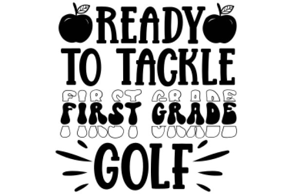 Ready to Tackle First Grade: A Golf-Themed Guide to Learning