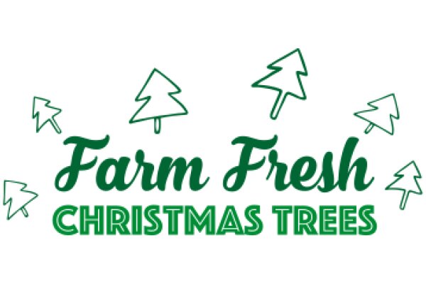 Farm Fresh Christmas Trees: A Festive Holiday Advertisement