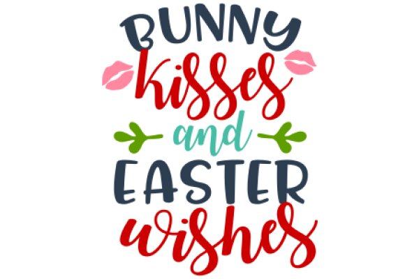 Celebrate Easter with a Bunny Kiss and Wishes