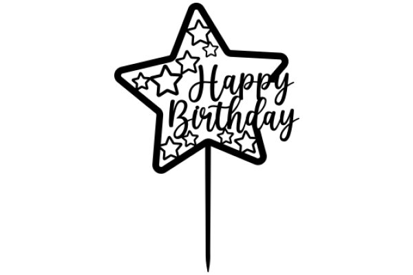 Celebrating a Birthday with a Star-Themed Greeting