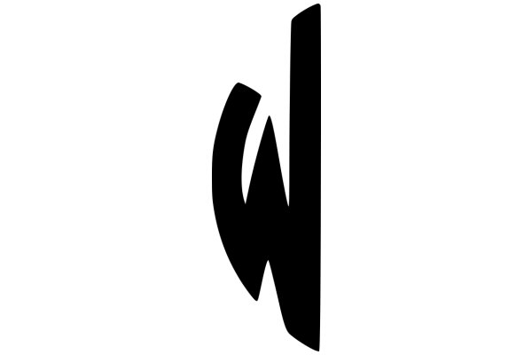 Stylized Letter 'W' in