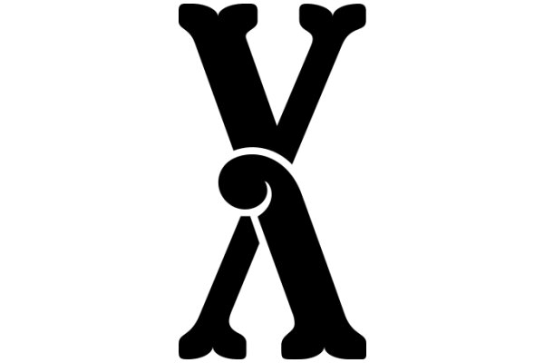 Stylized Letter 'X'