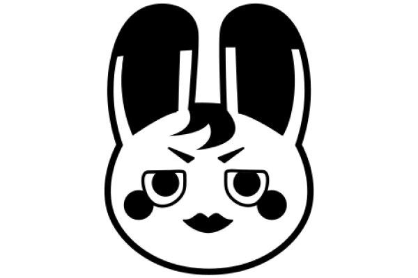 A Playful Illustration of a Bunny Character