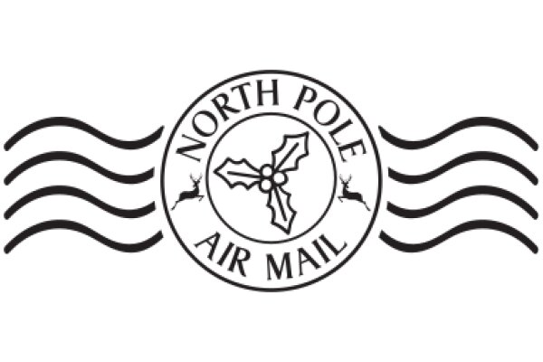 North Pole Air Mail Logo