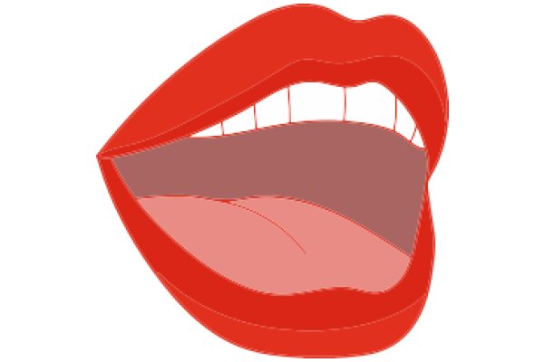 A Red Lipstick Illustration