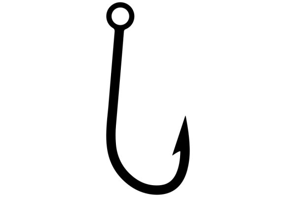 Simplistic Icon of a Hook