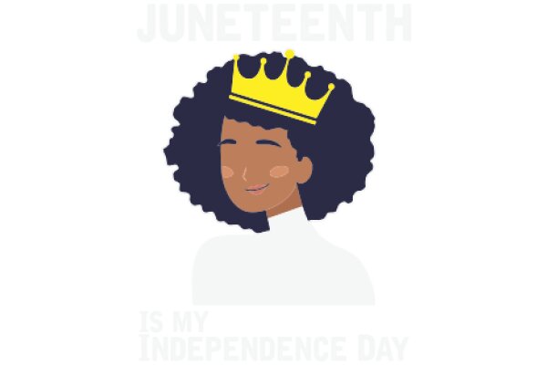 Celebrating the Spirit of Independence Day with a Stylish Crown Illustration