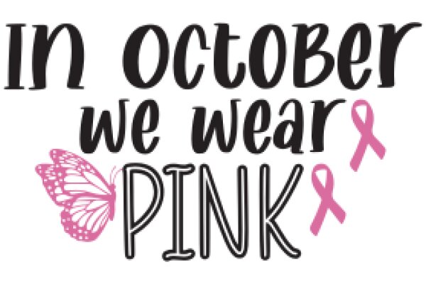 October Awareness: Pink Butterfly