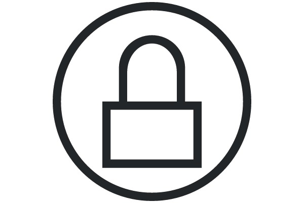 Digital Security Icon: A Symbol of Protection and Privacy