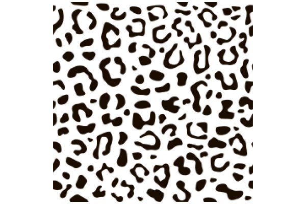 A Close-up View of a Leopard Print Pattern