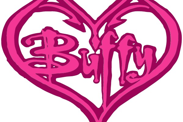 Vibrant Pink Logo for Buffy the Vampire Slayer