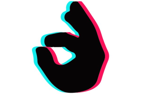 Vividly Stylized Hand Gesture