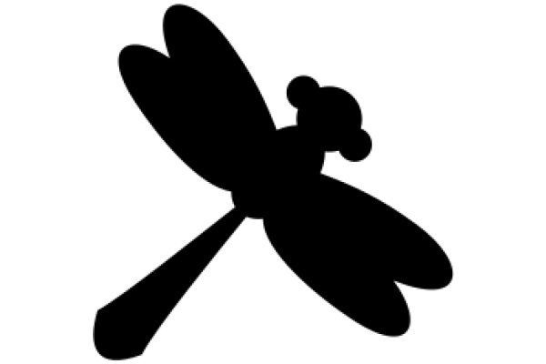 Silhouette of a Dragonfly: A Symbol of Transformation and Freedom