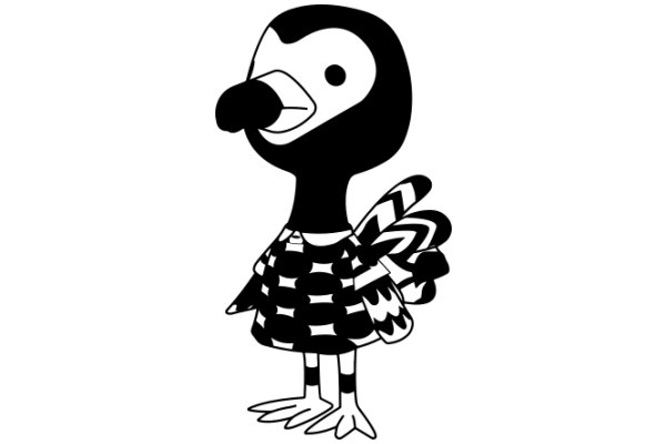 Stylish Penguin Fashion: A Chic Design