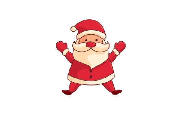 A Festive Santa Claus Illustration