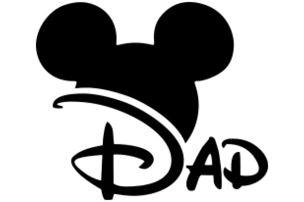 Disney Dad: A Silhouette of a Father's Love for His Children