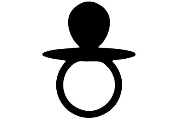 Simplistic Icon of a Baby Bottle