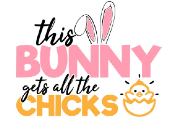 Celebrating Easter with a Playful Twist: This Bunny Gets All the Chicks!