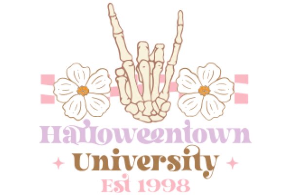 Halloween-themed Logo for 'Halloween University' Established in 1998