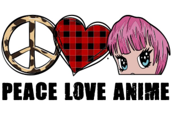 Peace, Love, and Anime: A Graphic Design