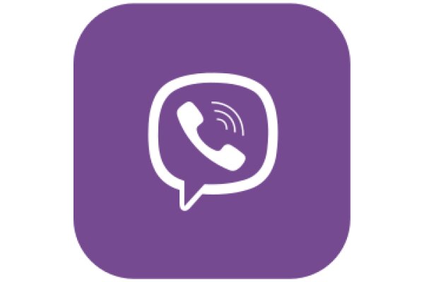 A Purple Icon with a Phone Symbol