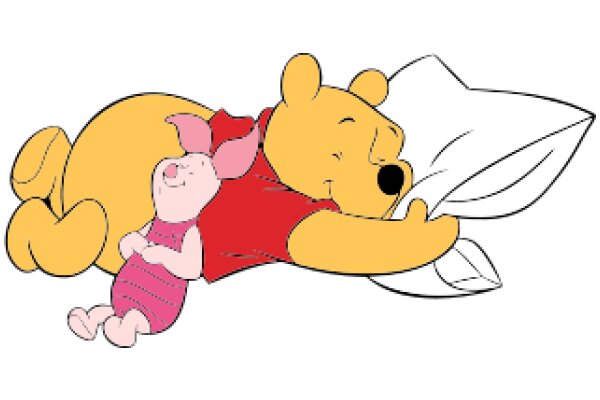 A Cozy Adventure: The Sleepy Bear and His Pink Friend