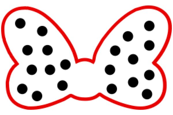 A Red and White Butterfly with Black Dots