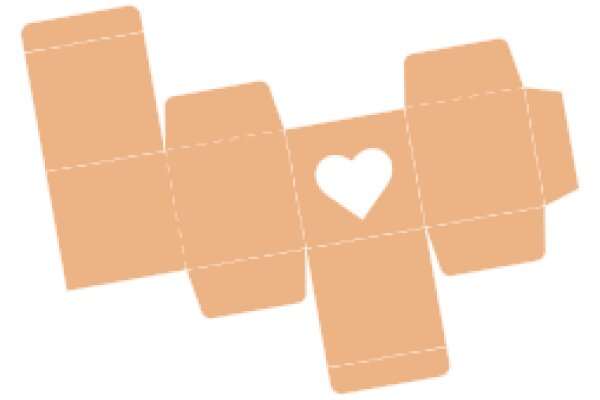 A Heartfelt Gift: A Collection of Orange Boxes with a Heart Inside