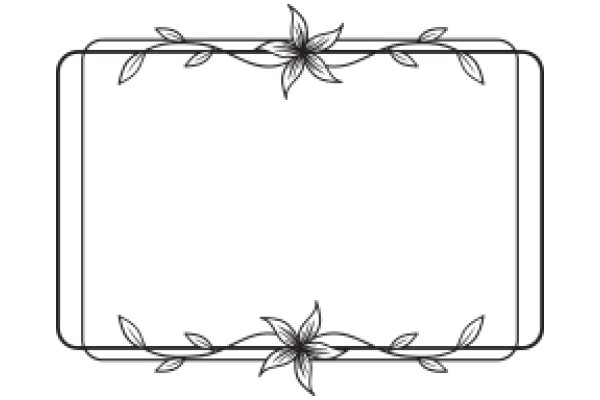 Elegant Floral Border