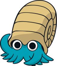 A Whimsical Character: The Blue Octopus with a Tan Hat