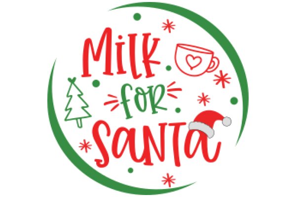 Milk for Santa: A Festive Holiday Greeting