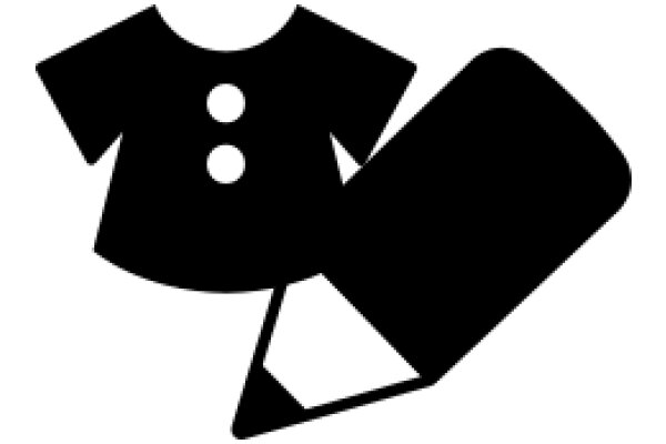 A Silhouette of a Shirt and Pants on a White Background