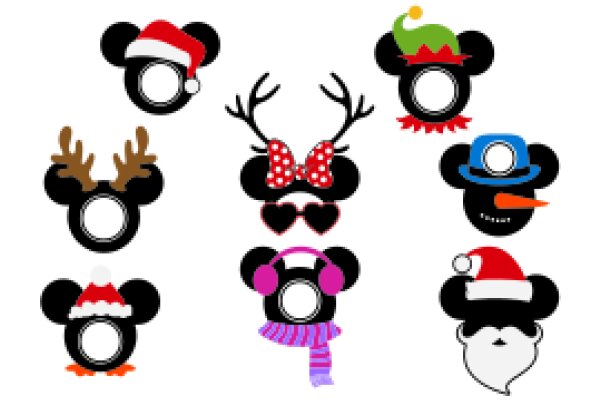 A Festive Collection of Mickey Mouse-Themed Christmas Accessories