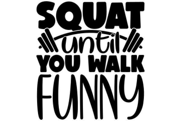 Squat Until You Walk Funny: A Humorous Guide to Fitness