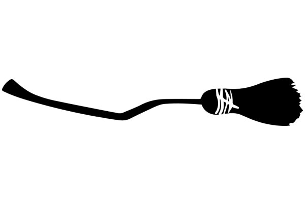 Stylized Artwork of a Fish Hook