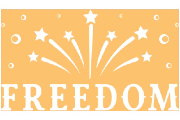 Celebrating Freedom: A Festive Graphic Design