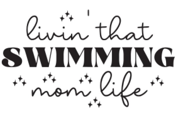 Swimming Mom Life: A Graphic Design