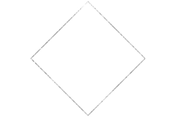 A Simple, White Geometric Shape