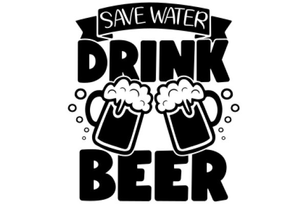 Save Water, Drink Beer: A Humorous Take on Environmental Consciousness