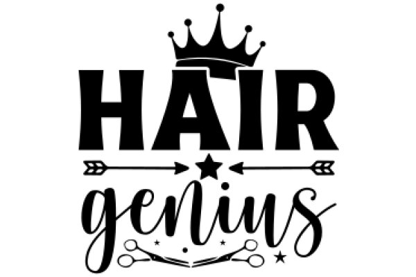 Hair Genius: A Crown of Styling Tools and Scissors