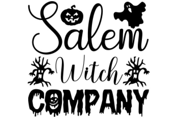 Halloween-themed Sign for a Company