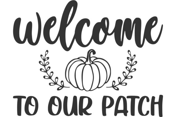 Welcome to Our Patch: A Sign of Hospitality and Seasonal Flair