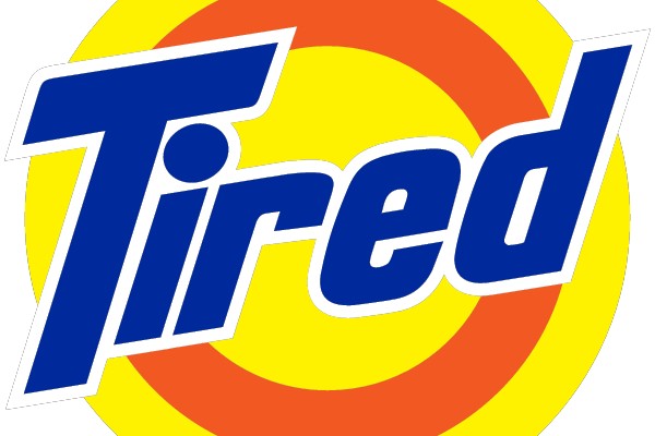 Vibrant Logo of Tired: A Symbol of Relief and Rest